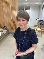 ここち 髪処 大島駅&nbsp;白髪ぼかしカラー×伸びてきても馴染む仕上がり