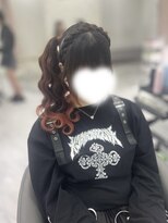 クラン 北新地店(Clan) あみかちゅサイドポニー/北新地ヘアセット