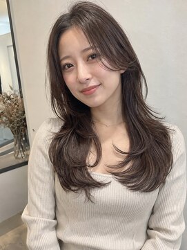 テーラヘアー 我孫子店(TELA HAIR) 【上品】前髪なしロングレイヤー