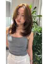 サロウィン 那覇店(SALOWIN) ミディアムレイヤーカット