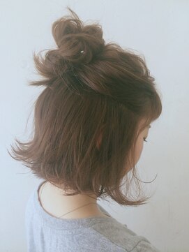 マーズソレイユ 宝塚駅前店(mars soleil) 【ボブ×ハーフアップ】