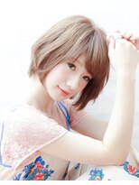 デザイナーズヘアー ラグジス(Designers hair LUXIS) ～【LUXIS】～小顔に見える！シフォン愛されショート♪