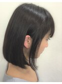 ★前下がりワンレングスボブ★
