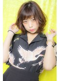 外ハネスウィングボブ×マットアッシュ