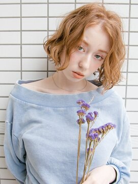 ルティア(Lutia) 波ウェーブ クラシカルベージュカラー 似合わせカット☆