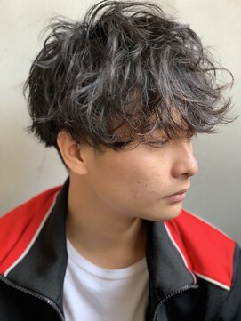 アットラブ バイ ベル(at'LAV by Belle) 無造作束感ツーブロックマッシュ