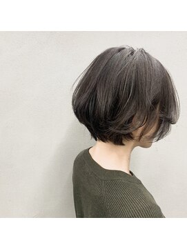 タグ(#tag) #ラベンダーアッシュショートボブ