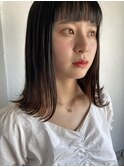 【seek菜月】短め前髪ミディアム【長野 松本】