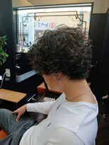 バイナル マッシュ+ハードパーマ