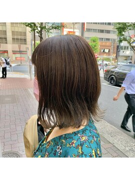 ネオリーブルカ 御茶ノ水店(Neolive Luca) 切りっぱなしボブスタイル