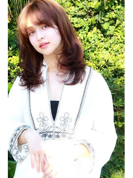 フェリア 池田(FERIA) 【FERIA 池田】大人かわいい＊マロンベージュ