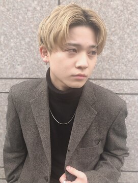 モリオフロムロンドン 松戸店(Morio from London) 【 松戸 岩口】ハイトーンセンターパートマッシュショート