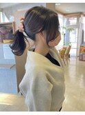 韓国風レイヤーカット