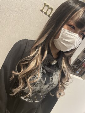 ラビスモア(Lovis moa) 魅力倍増カール/セミディ/シアーカラー/ダークアッシュ/姫カット