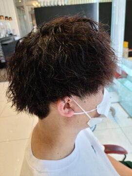 アース 浦安店(HAIR&MAKE EARTH) ツーブロック×ツイストスパイラルパーマ