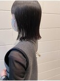 切りっぱなしボブ