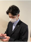 ビジネスマン 面接 センターパート☆刈り上げが人気◎30代40代