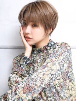 トロン(tronc) 大人可愛い小顔ツヤ髪くびれショート横顔美人前髪ありA6