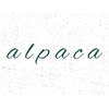 アルパカ(alpaca)のお店ロゴ