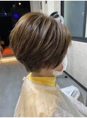 スッキリショートボブ