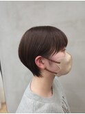 マッシュショート/イメチェン/フルバング/似合わせカット/前髪