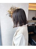 ハイライト×アッシュグレージュ