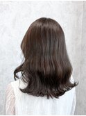 ショコラブラウン×ゆるふわウェーブ