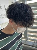 超人気!波巻きスパイラルパーマ  山本