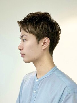 トト 船橋店(toto.) マッシュパーマ/ウルフ/アッシュブラック/メンズ[西船橋/津田沼]