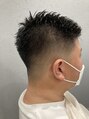 メンズ ルシードスタイル アウラ 松戸市五香(LUCIDO STYLE Aura) 20年前からやっているフェードカット。ルシード定番スタイル