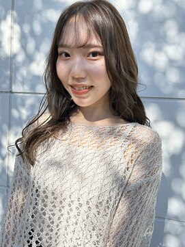 ビュートリアム 福岡(BEAUTRIUM) ブリーチ無しで作るオリーブベージュの垢抜けヘア