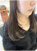 レイヤーカット×髪質改善カラー
