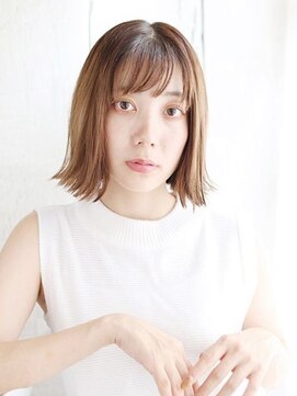 ナル 宇都宮(nalu) ハイトーンカラーの外ハネタンバルモリ