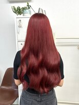 ルーナ(Luna)&nbsp;ブリーチ無し◎パキっとストロベリーレッド