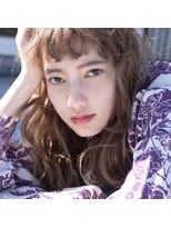 ミットバイツリー センター北(mit by tree)&nbsp;クラシカル前髪レトロウェーブロング