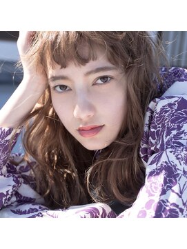 ミットバイツリー センター北(mit by tree) クラシカル前髪レトロウェーブロング