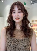 【Unami】韓国風ロングパーマ　大楽