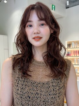 アンアミ シブヤ(Un ami shibuya) 【Unami】韓国風ロングパーマ 大楽