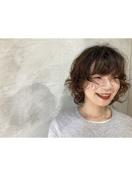 カットに定評！！乾かしただけでまとまる再現性の高いカットはお任せください○
