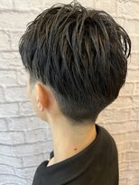 ヘアサロン 銀座マツナガ新宿店(hair salon)&nbsp;王道ツーブロアップミディアムスタイル【新宿/理容室】