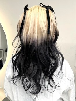 ソル バロール 表参道(SOL .valor)の写真/《1ヶ月先の色落ちまで考えた、綺麗な色味が◎》技術力のあるスタイリストがダメージレスなカラーをご提案*