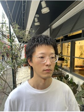 テクト バイアッシュ 吉祥寺店(Tect by Ash) スパイキーショートザクザクショートアップバングツーブロック