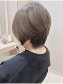 大人かわいい☆首元スッキリ絶壁対策ハンサムショート♪