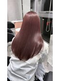 20代30代40代赤みブラウンスカーレットエアリーストレート