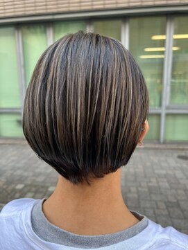 リルウ 阿倍野キューズモール(LILOU) グレージュハイライト