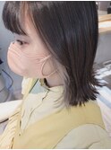 ミディアム ボブ フェイスフレーミング