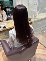 ファースト 仙台店(first) くびれヘア/アプリコットオレンジ/ハイライトカラー/広瀬通り