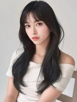 ナイロン 会津若松店(NYLON.) 《NYLON.》韓国レイヤーカット×グレージュ