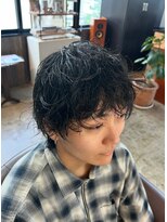 ビハインドザカーテン(BEHIND THE CURTAIN)&nbsp;【スタイリングを楽に】伸びたパーマを活かす