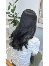 赤みをだしたくない方にオススメ赤みのないオリーブグレージュ【ブリーチなし/ブリーチなしダブルカラー】